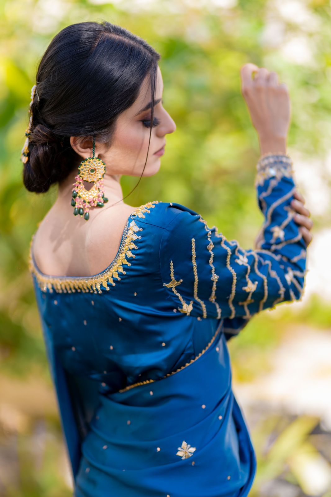 GOTTA WORK SILK SAREE