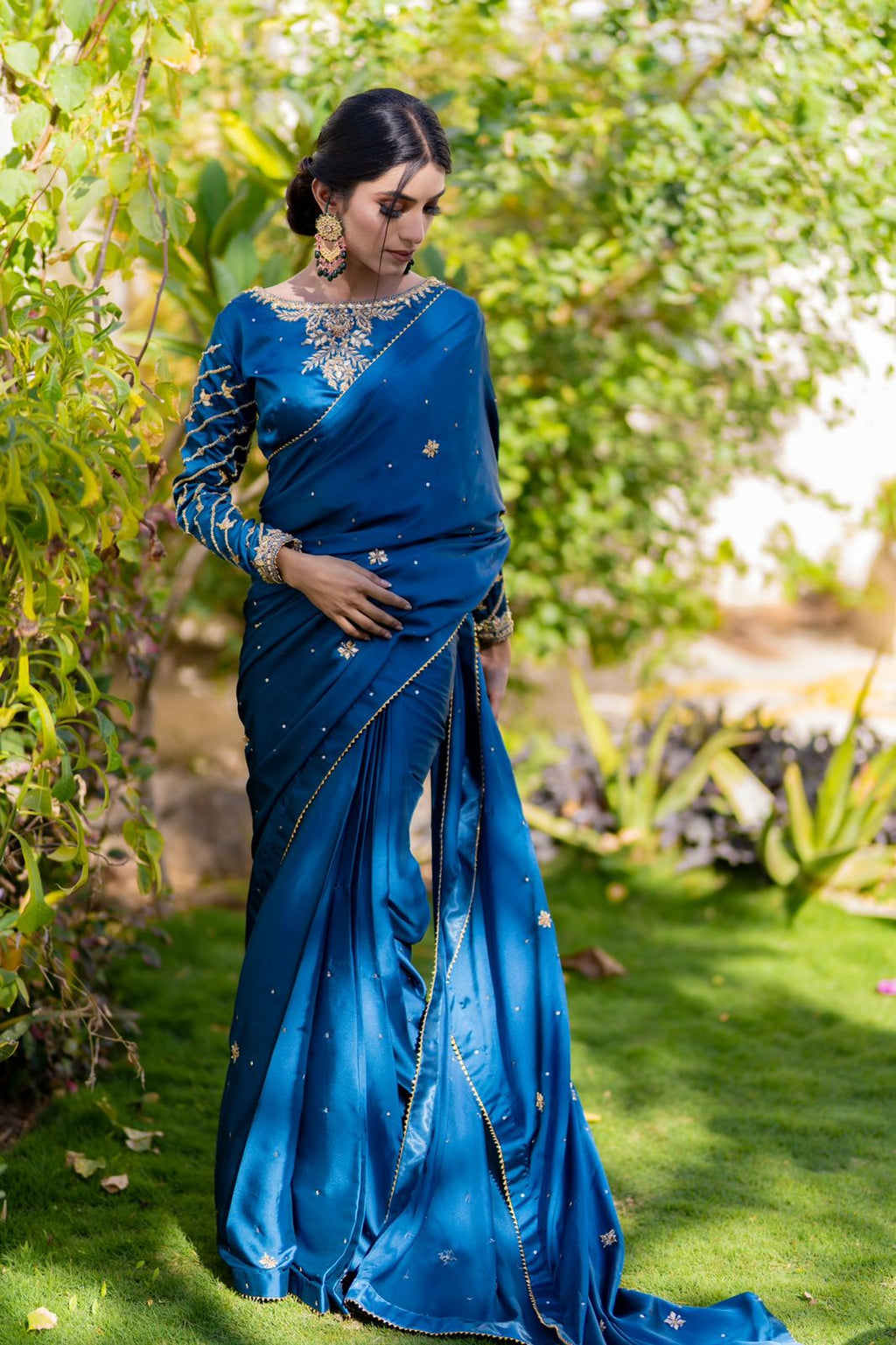 GOTTA WORK SILK SAREE