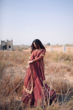 TEA PINK LEHANGA CHOLI