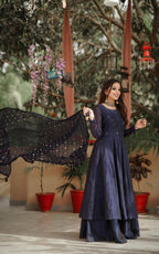 DARK BLUE DRESS