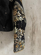 LAMA BLACK SAREE