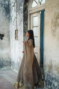 ZEBAISH E ZAMANA ( CHAMPANGE DRESS )