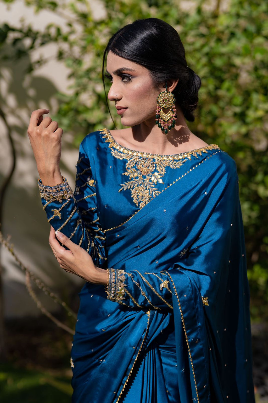 GOTTA WORK SILK SAREE