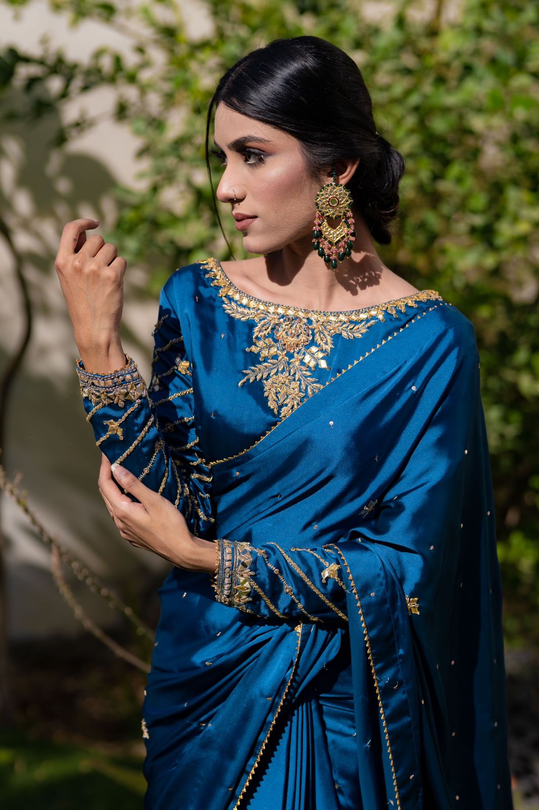 GOTTA WORK SILK SAREE