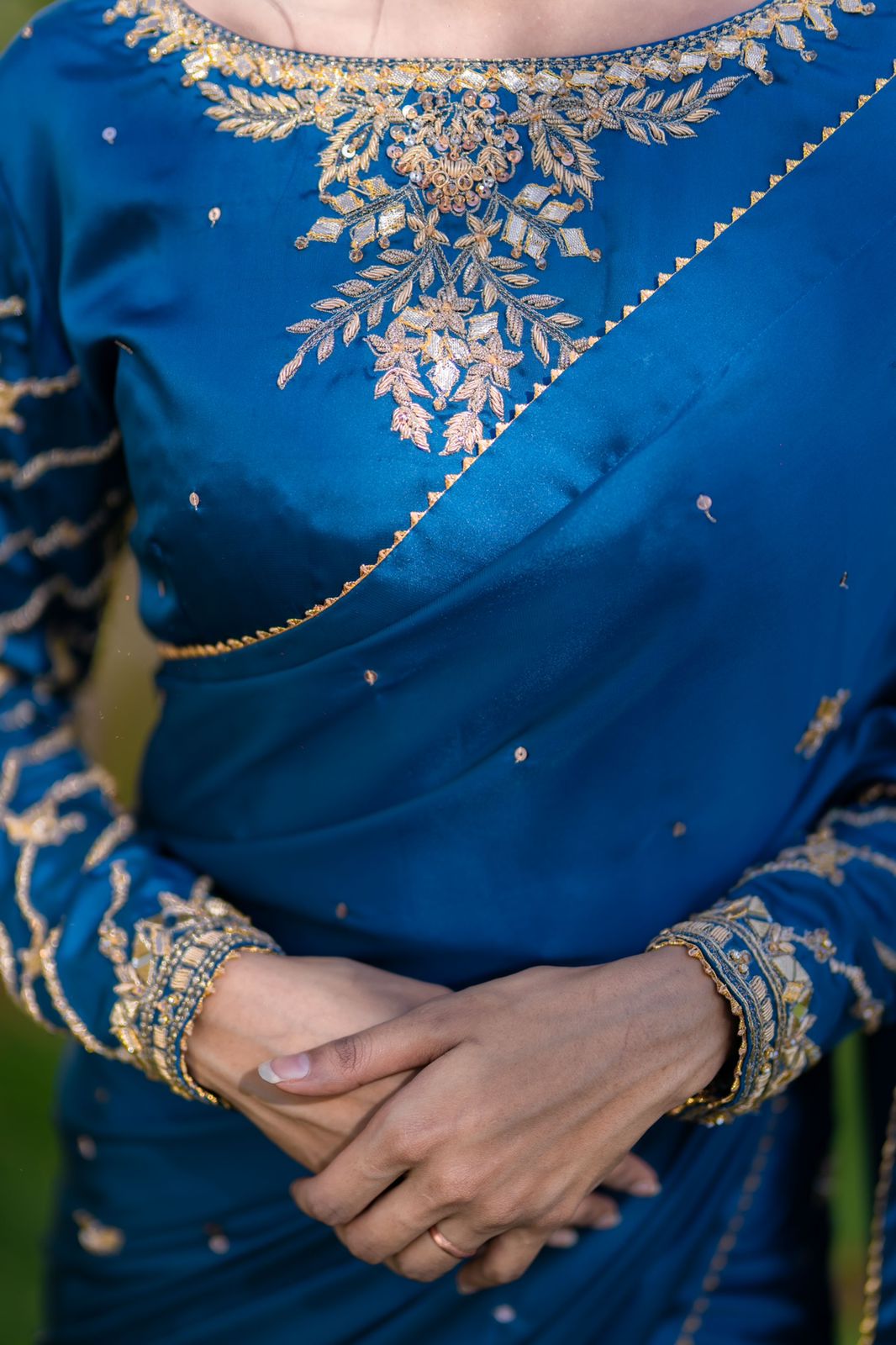 GOTTA WORK SILK SAREE