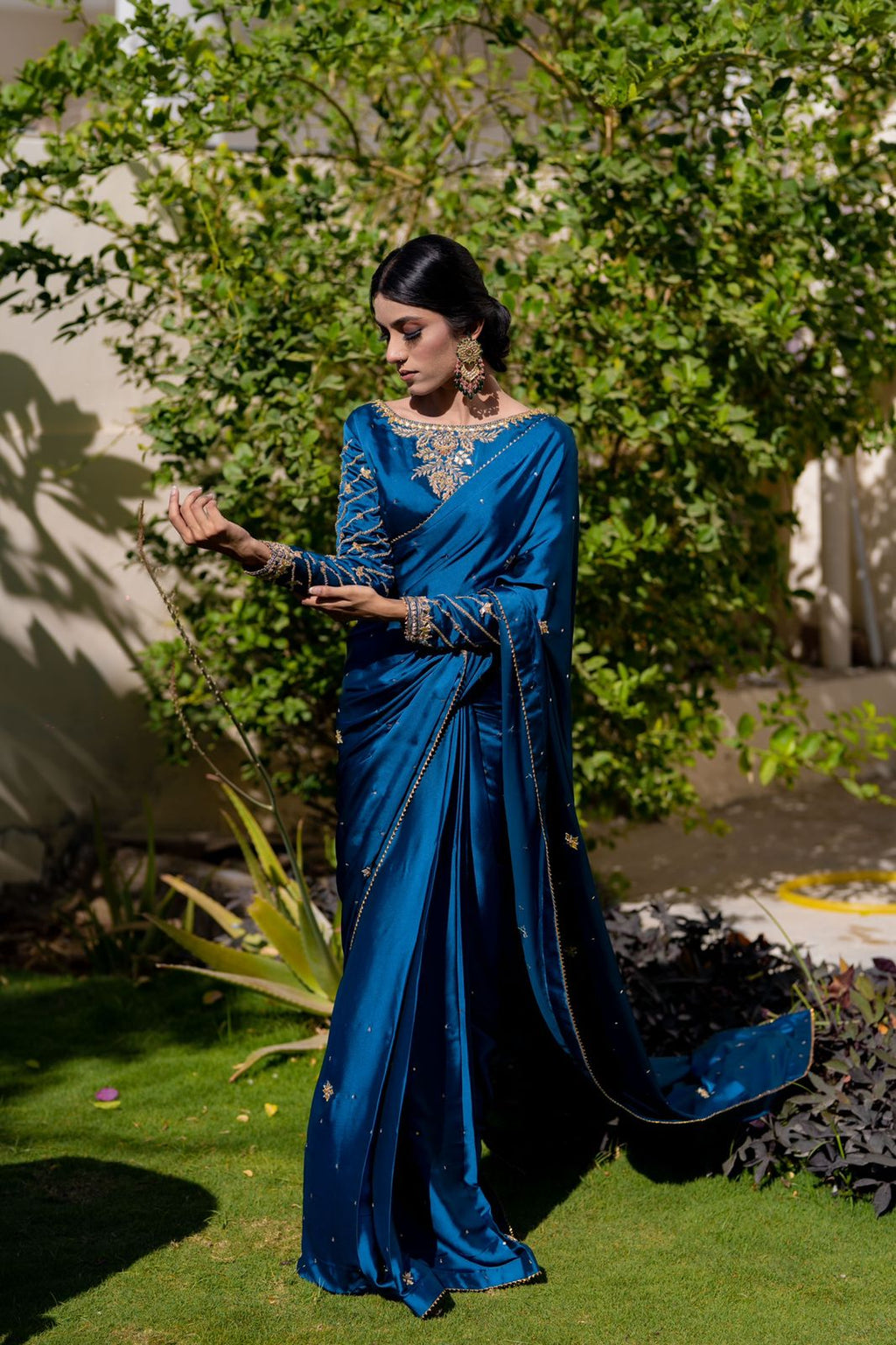 GOTTA WORK SILK SAREE