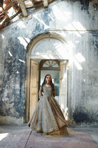 ZEBAISH E ZAMANA ( CHAMPANGE DRESS )