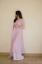 LAVENDER CHIKEN KARI DRESS