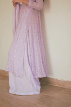 LAVENDER CHIKEN KARI DRESS