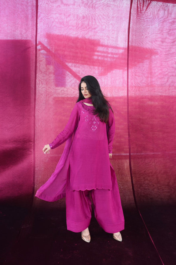 FESTIVE PRET 25 ( HOT PINK FARSHI )