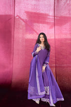 FESTIVE'25 ( PURPLE FROCK )
