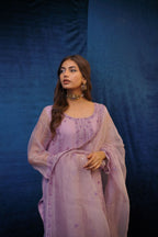 SAFFRN COLLECTION '24 ( LILAC ORGANZA )