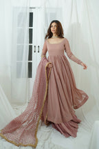 RANGREZ COLLECTION ( LAVENDER PINK DRESS )