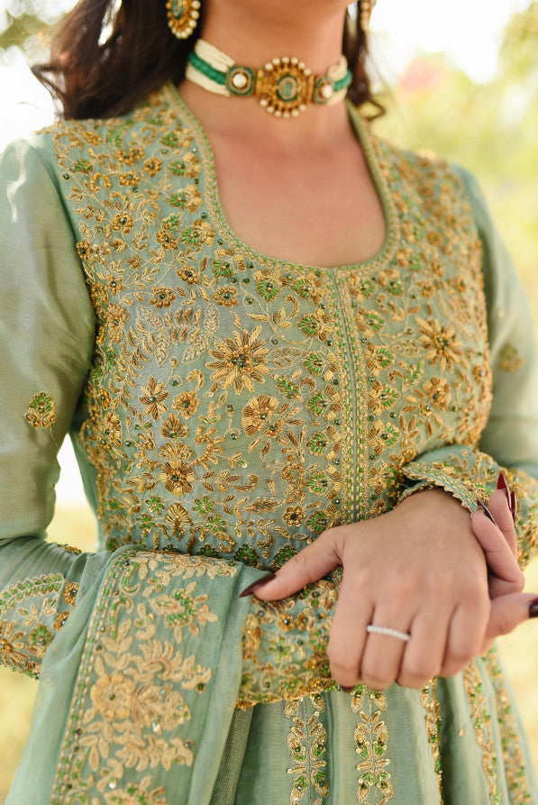 ROSIE PASTEL GREEN ATTIRE