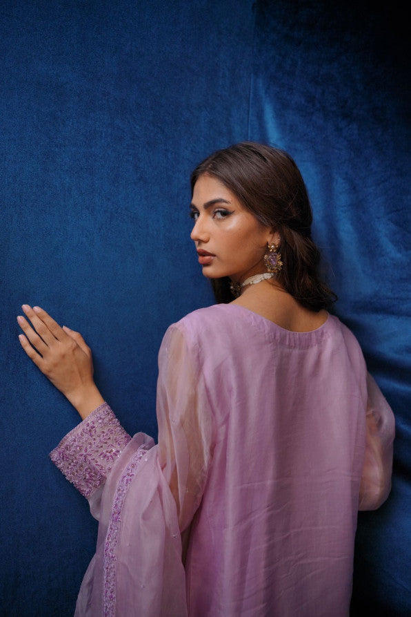 SAFFRN COLLECTION '24 ( LILAC ORGANZA )