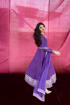 FESTIVE'25 ( PURPLE FROCK )