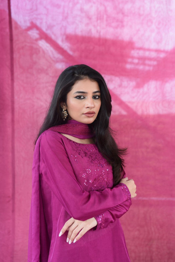 FESTIVE PRET 25 ( HOT PINK FARSHI )