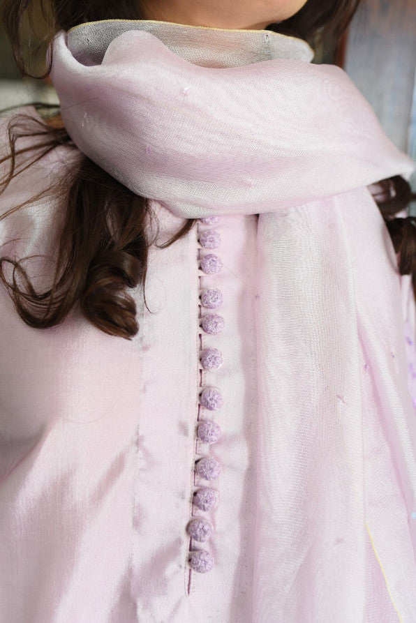 LAVENDER LONG SHIRT DRESS