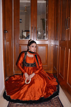 Ashnah Collection’25 ( Orange Dress )