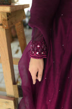BURGUNDY KATDANA PISHWAS