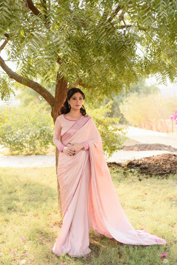 ROSIE LIGHT PINK SAREE