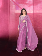 FESTIVE'25 ( LILAC SAREE )