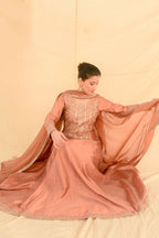 SONEHRI COLLECTION ( PEACH PISHWAS )