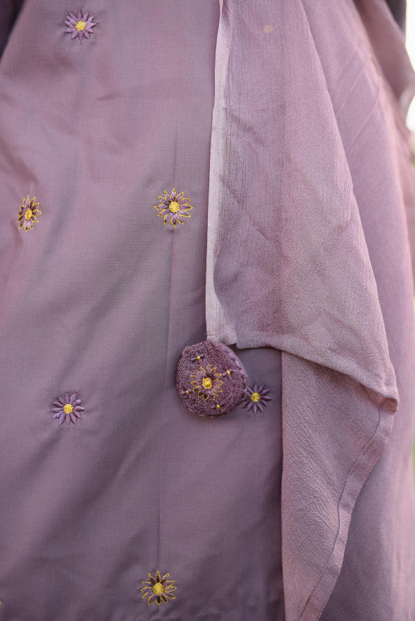 AKS ( MAUVE SHALWAR KAMEEZ )