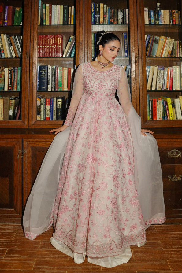 Ashnah Collection’25 ( White pink dress )