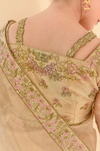 SONHERI COLLECTION ( GOLDEN SAREE )