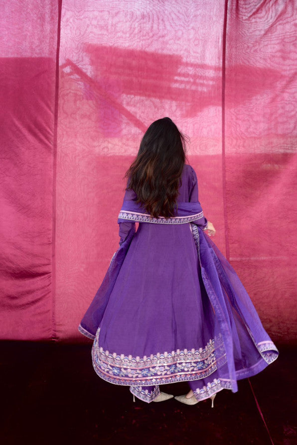 FESTIVE'25 ( PURPLE FROCK )