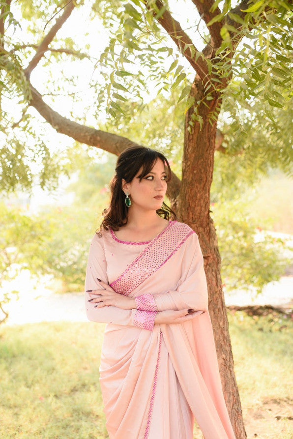 ROSIE LIGHT PINK SAREE