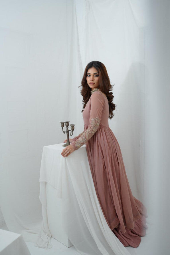 RANGREZ COLLECTION ( LAVENDER PINK DRESS )