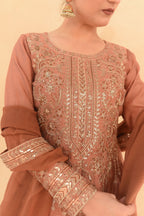 SONEHRI COLLECTION ( PEACH PISHWAS )