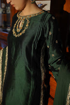 Ashnah Collection’25 ( Dark green dress )
