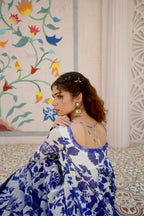 EID COLLECTION'25 ( BLUE ANARKALI )