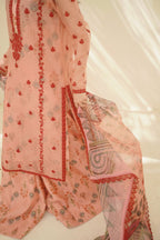 EID COLLECTION'25 ( PINK PRINTED DRESS )