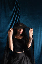 BLACK LEHANGA CHOLI