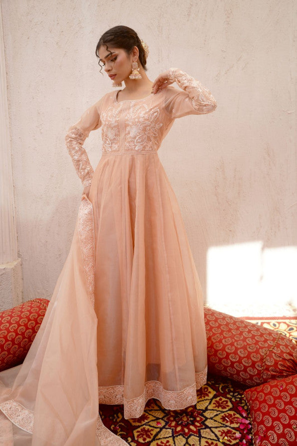 EID COLLECTION '25 ( POWDER PINK DRESS )