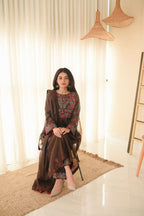 FLOWER GIRL' 07 ( BROWN ATTIRE )