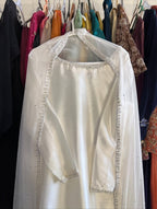 WHITE PURE FARSHI SHALWAR