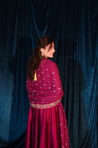 RAW SILK COLLECTION ‘25 HOT PINK DRESS