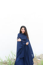 AKS By Amna Ismail ( BLUE PLAZO DRESS)