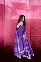 FESTIVE'25 ( PURPLE FROCK )
