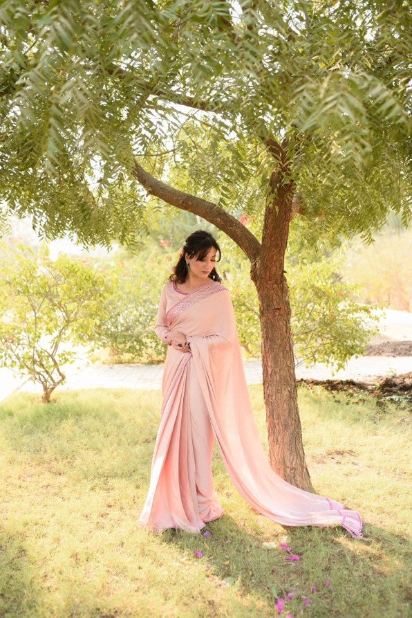 ROSIE LIGHT PINK SAREE