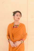 SONHERI COLLECTION (MARIGOLD SAREE )