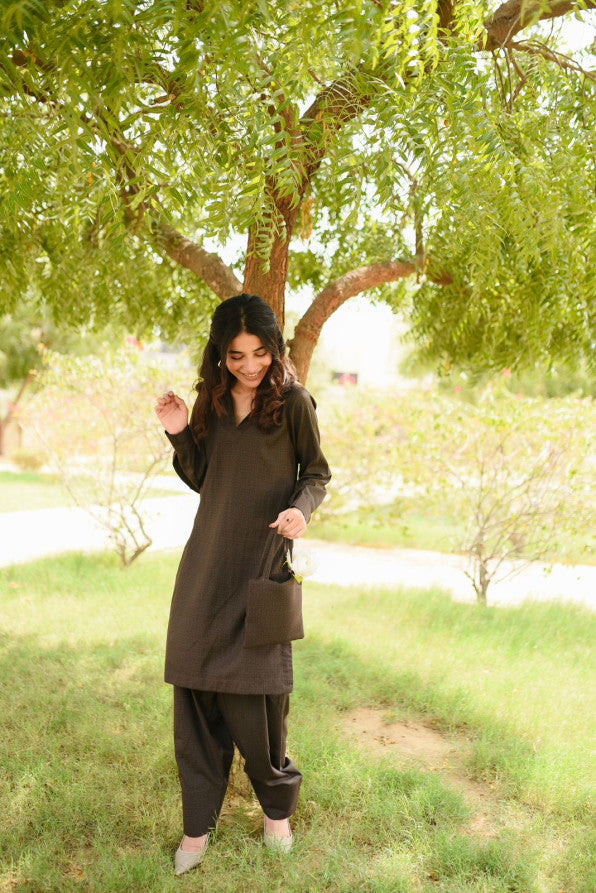 AKS ( BROWN PRINTED )