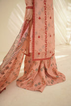 EID COLLECTION'25 ( PINK PRINTED DRESS )