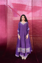 FESTIVE'25 ( PURPLE FROCK )