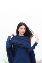 AKS By Amna Ismail ( BLUE PLAZO DRESS)